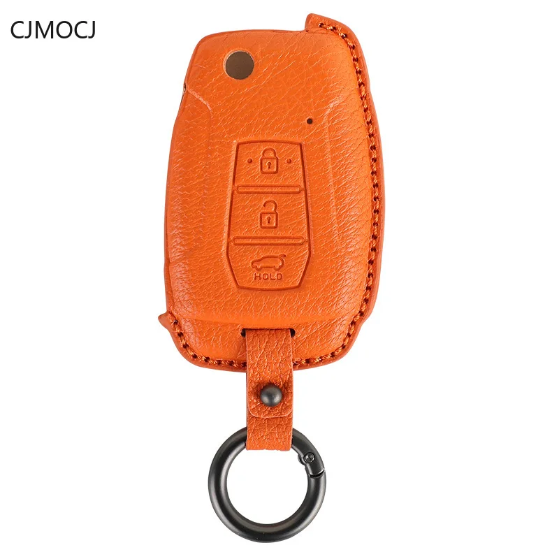 

Key Case for SsangYong Korando, Rexton, and TORRES - Premium Remote Key Cover Keybag Keychain