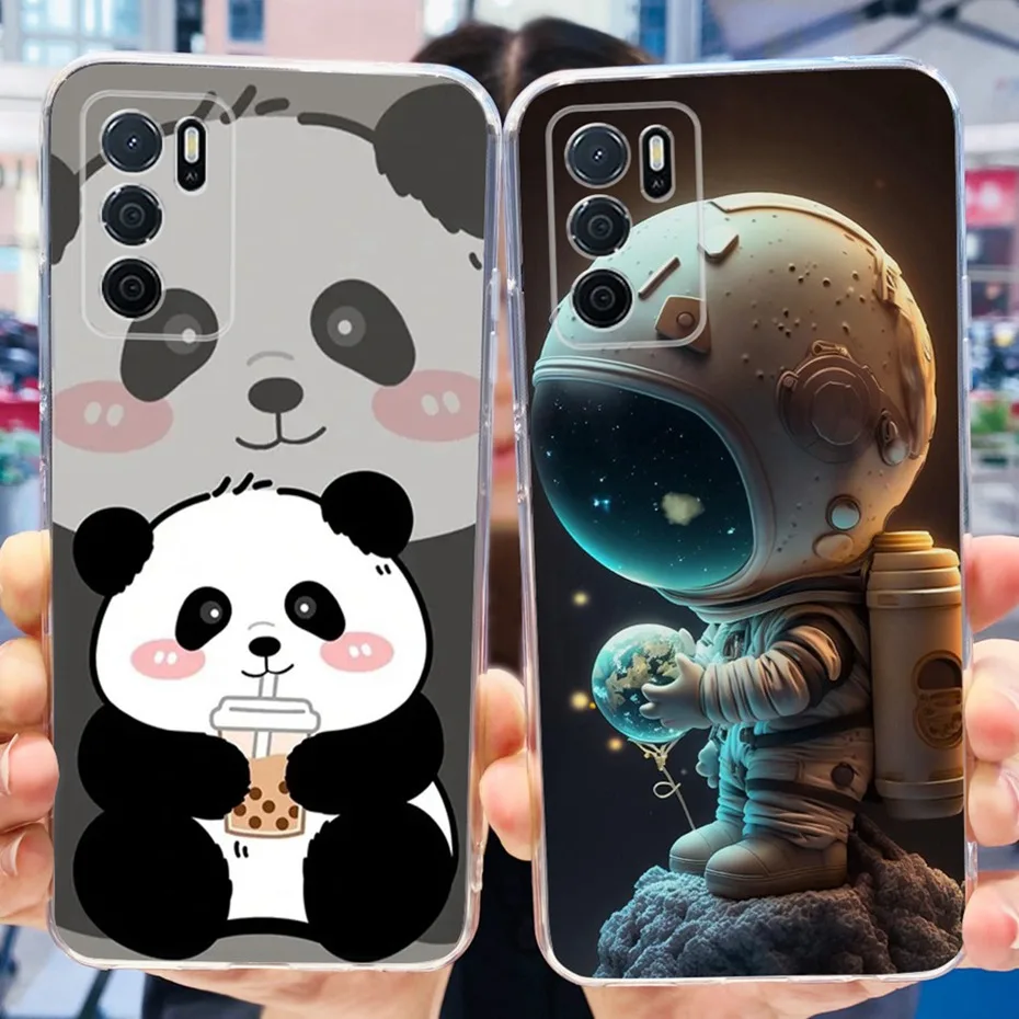 Lovely Printing Case For OPPO A16 (CPH2269) A16S (CPH2271) Soft Silicone TPU Back Cover For OppoA16 A 16 16S 4G Phone Cases