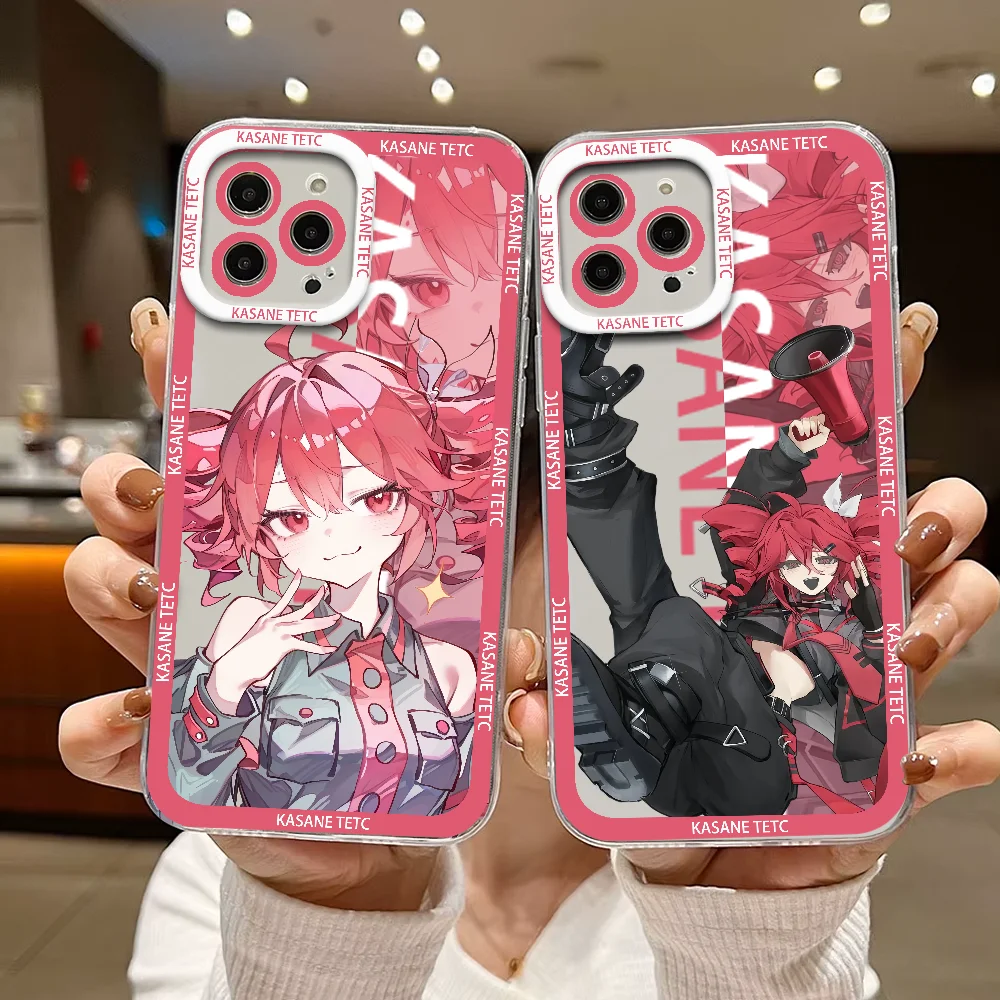 Image of K-Kasane T-Teto Get To Me Handyhülle für iPhone 12 11 13 14 15 16 17MINI Max Pro Plus stoßfeste weiche klare Rückseite Coque