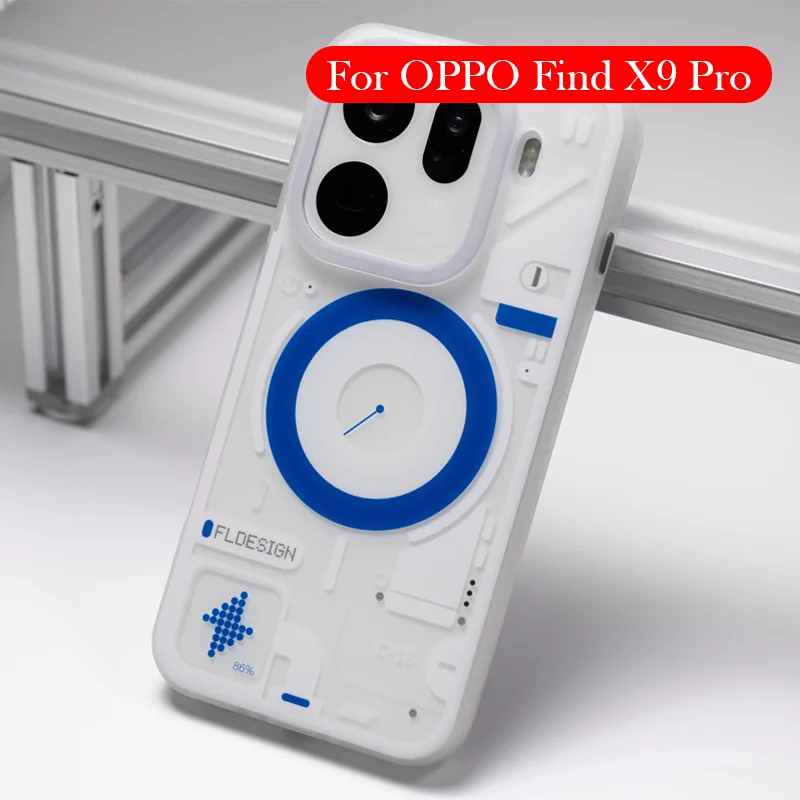 

Matte Case For OPPO Find X9 Pro Wireless Charging Back Cover Case for OPPO FIND X9 PRO