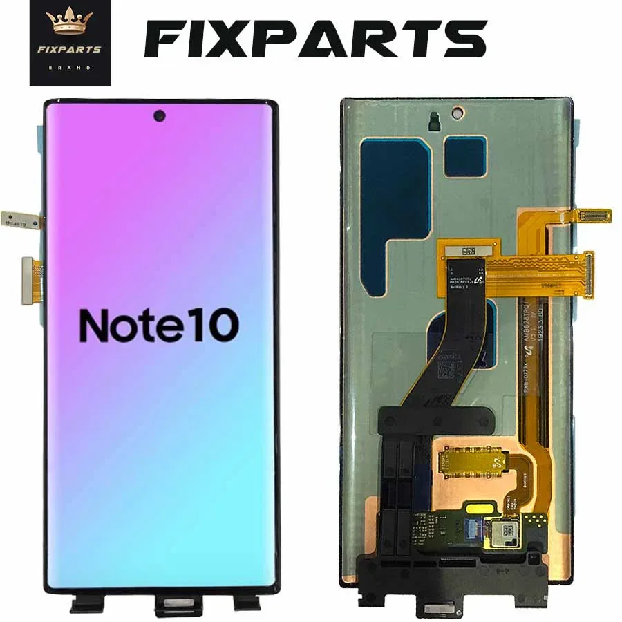 

For 6.3" Samsung Galaxy NOTE 10 N970 N970F LCD Display Touch Screen Digitizer Assembly Note10 Replace DS For SAMSUNG NOTE 10 LCD