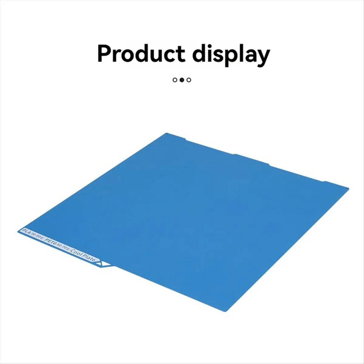 (DT37) For Anycubic Kobra 3 Cool Plate Double Sided Frosted Surface Low Temp PEI 255x255mm PLA PETG for 3D Printer Parts