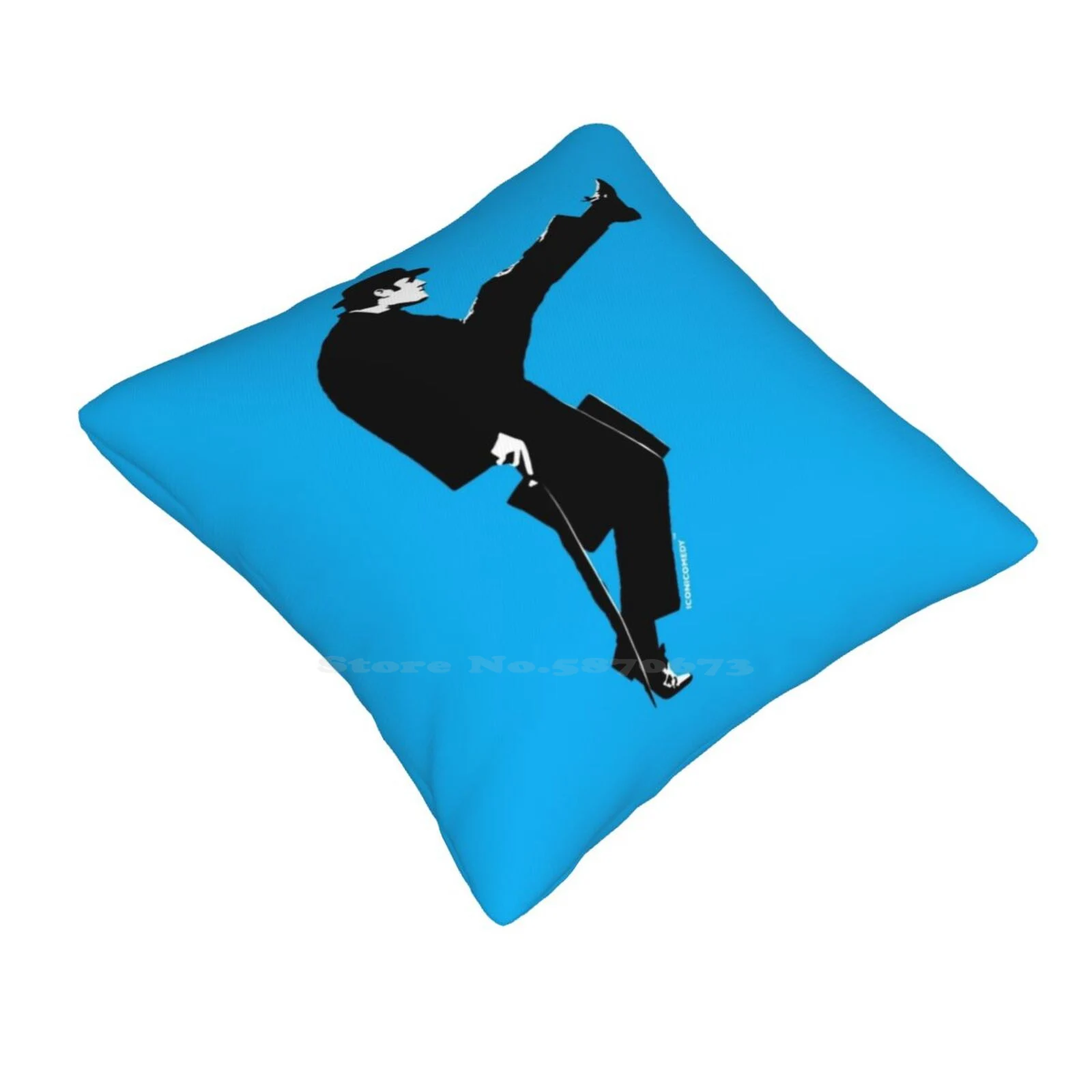 John Cleese Ministry Of Silly Walks Funny Cute Decor Square Pillowcase Ministry Of Silly Walks Monty Python John Cleese