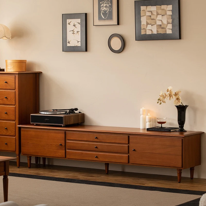 Mid Century Vintage Tv Stands Nordic Unique High Quality Retro Tv Stands Luxury Classic Meuble Tv Furniture For Apartments