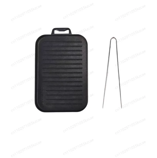 

Mini Barbecue Plate Outdoor Camping Portable Hiking Stove Small Grill Plate Card Magnetic Oven Barbecue Cookware