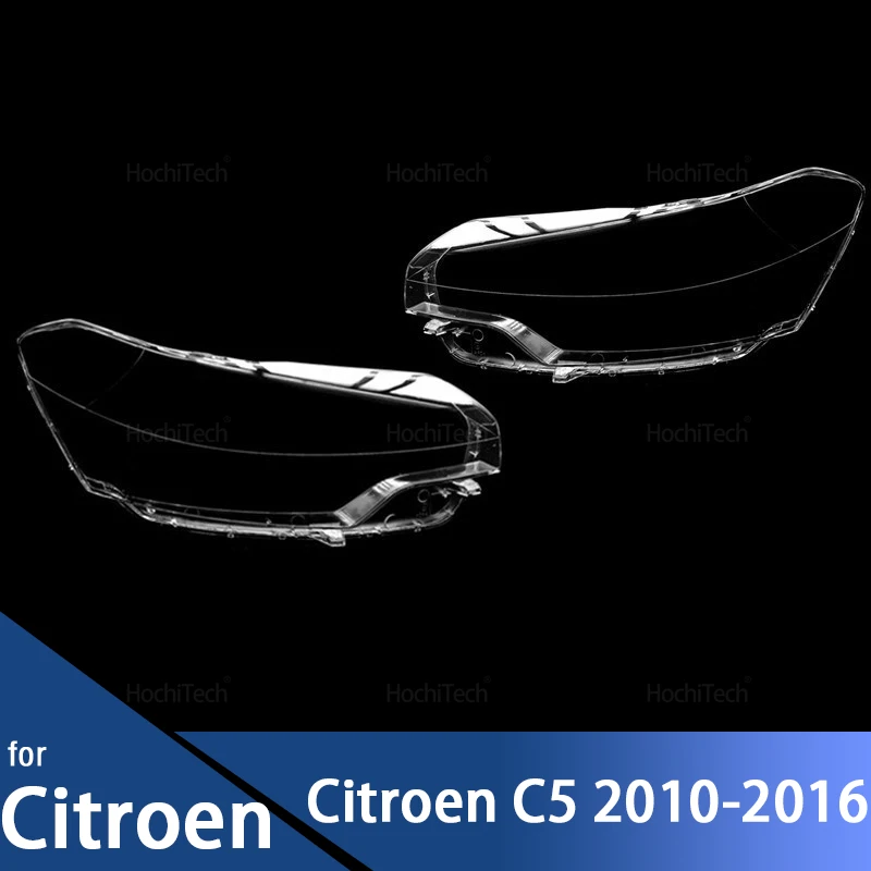 

Front Headlight Cover Transparent Glass Headlamps Lampshade Lamp Shell Masks for Citroen C5 2010 2011 2012 2013 2014 2015 2016