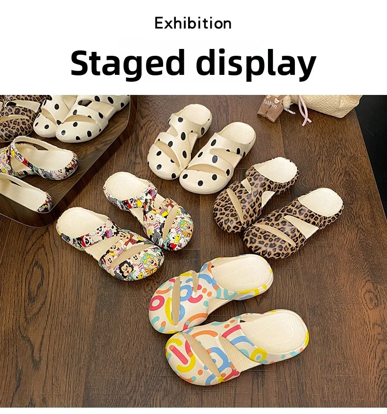 2026 Sommer Neue Ballett-Lochschuhe – Beliebte, niedliche, atmungsaktive Damen-Strandschuhe, schlichte, lässige koreanische Outdoor-Alltagsslipper – Detail 21