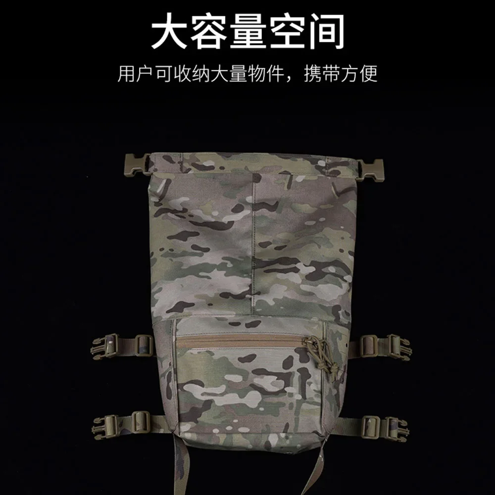 LBV Alpha Bolsa MOLLE Táctica de Gran Capacidad Pecho Dividido 34A - imagen 4