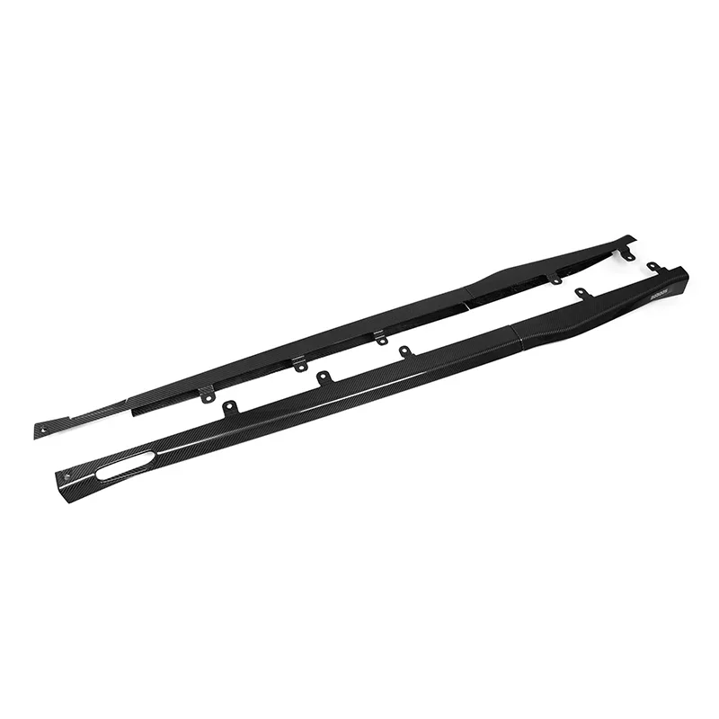 Dry Carbon Fiber SQ Style Front Lip Splitter and Side Skirts for  X3M F97 2019-UP New Condition X3M F97 Bumper
