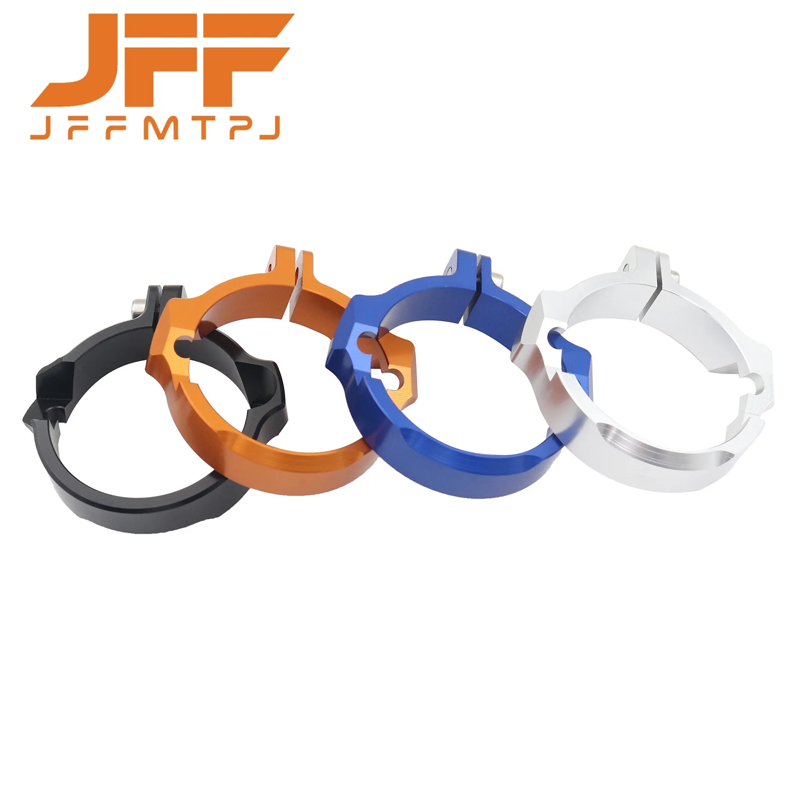 Motorcycle Exhaust Muffler Pipe Clamp Flange Guard For 2023 KTM EXC XC-W 300 250 TPi Husqvarna TE300i TE250i GasGas EC300 EC250