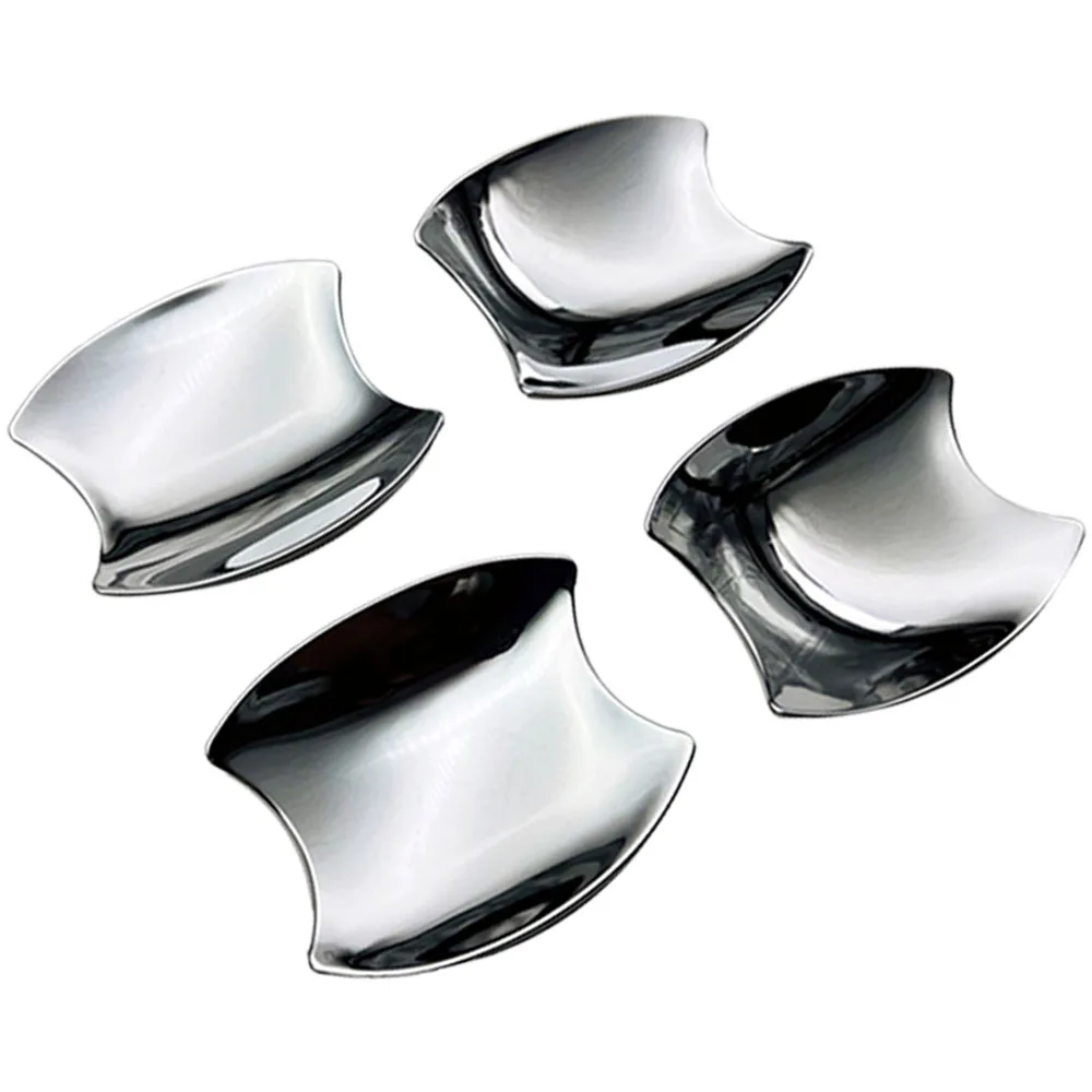 

For Toyota Crown Crossover 2023 ABS Chrome Plated Door Handle Bowl Cover Cup Cavity Trim Insert Lock Buckle Molding Decoration