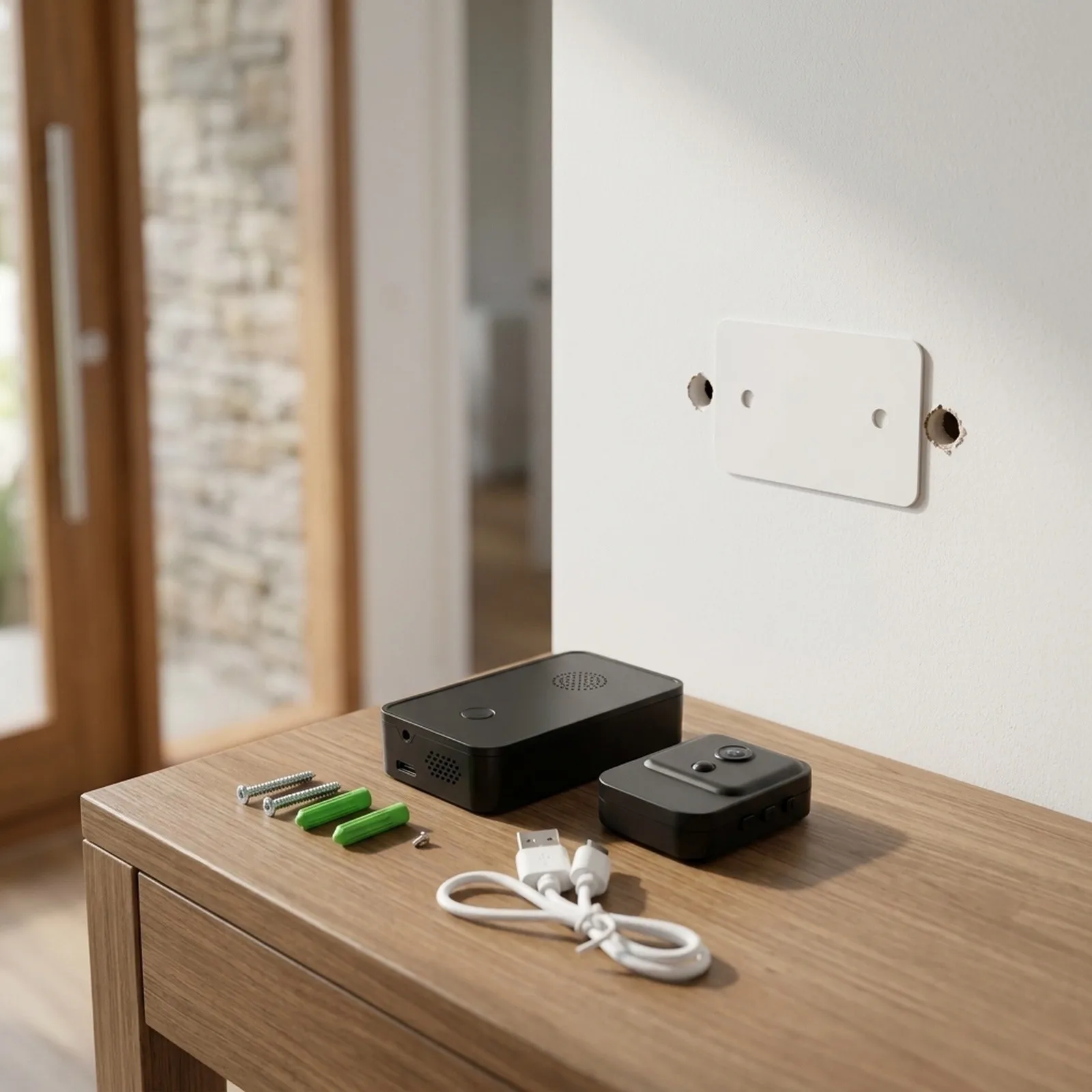 Remote for video Doorbell KEMENT Door Intercom Low-light Image for capture Peace Of Mind Communication Voice Change Function