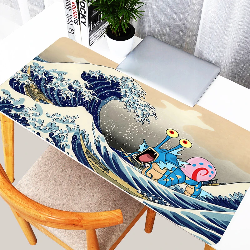 

Коврик для мыши с HD принтом аниме настольный коврик Kawaii компьютерные аксессуары коврик для мыши S-spongeBob S-squarePants коврик для мыши милый геймерский резиновый коврик