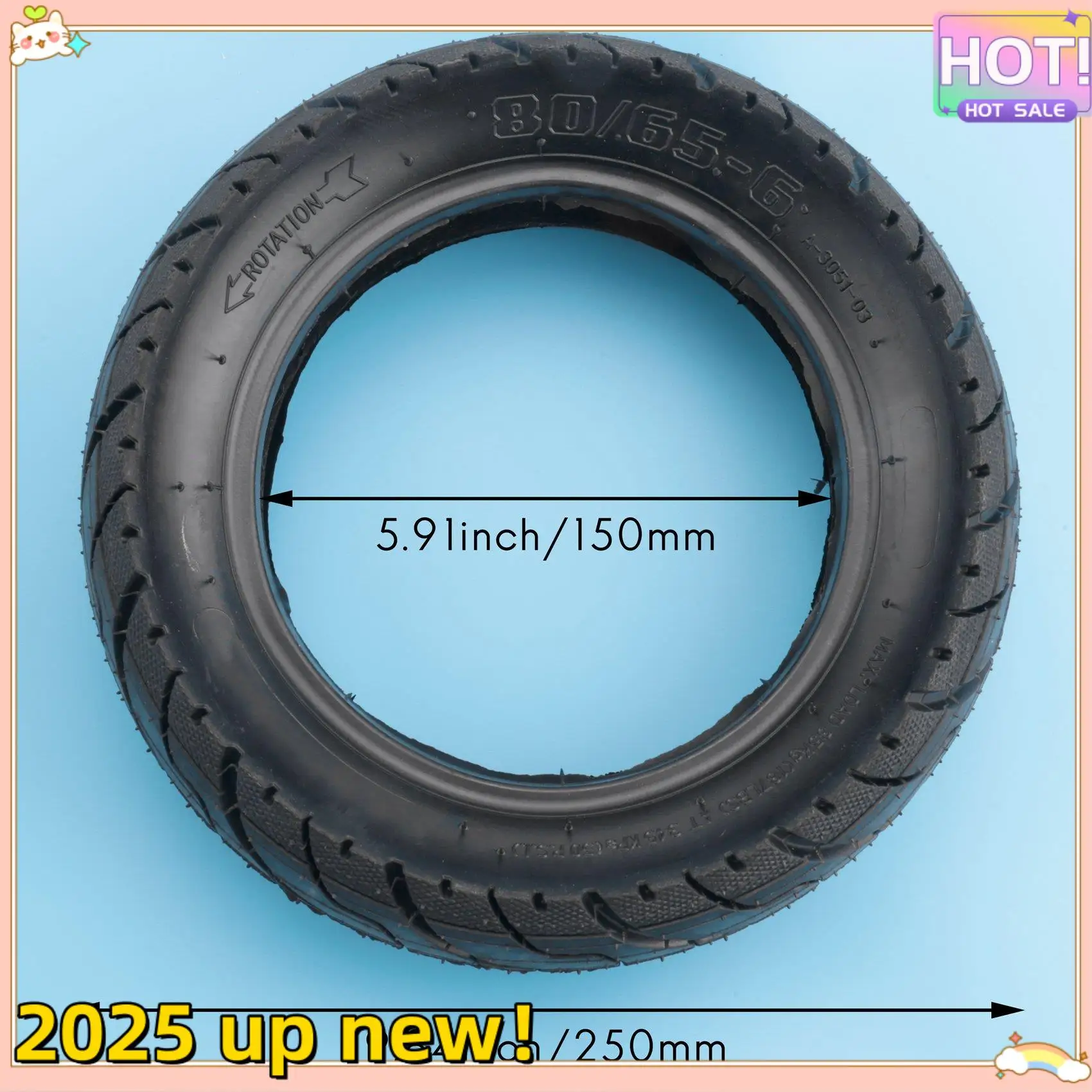 

Superior-1 шт. 80/65-6 шина 10X3.0-6 для электрического скутера Speedual Grace 10 Zero 10X 10X 3,0