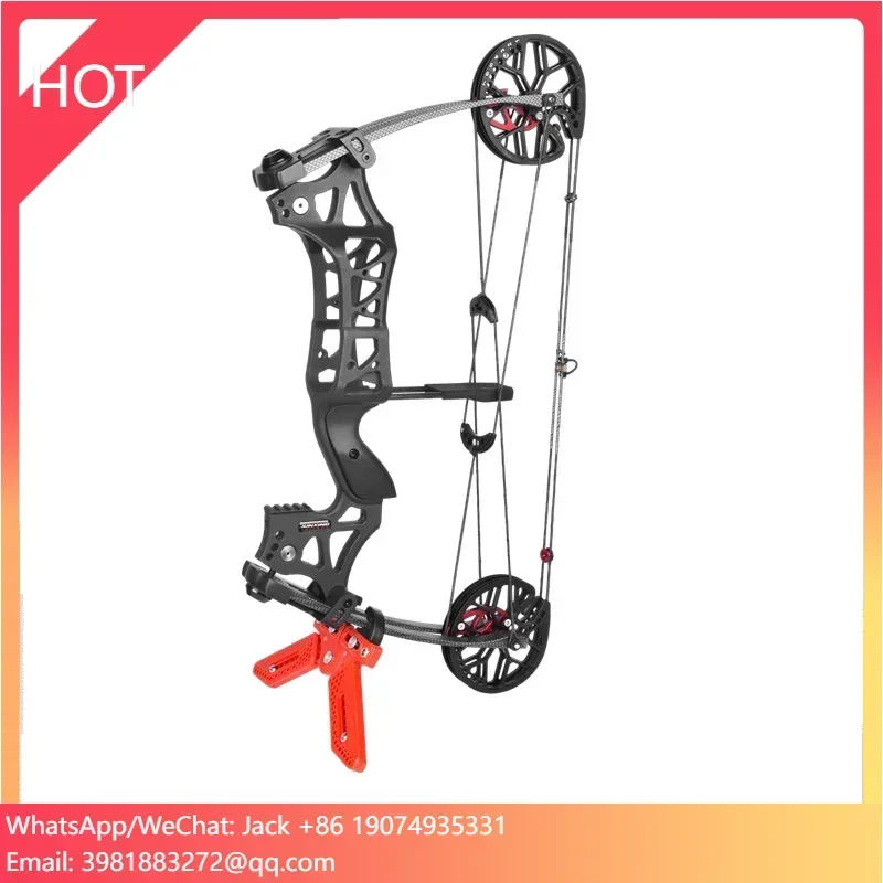 Portable High precision dual use outdoor archery compound bow hunting steel ball bow compound