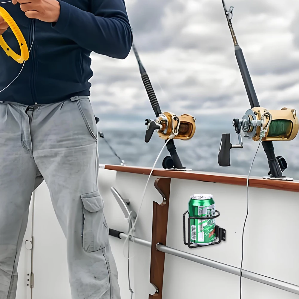 Getränkeflaschen, Dosen, Tassenhalter, Bootsring, Getränkehalter, Metallring, Getränkehalter für Marine, Yacht, LKW, Wohnmobil, Auto, Auto