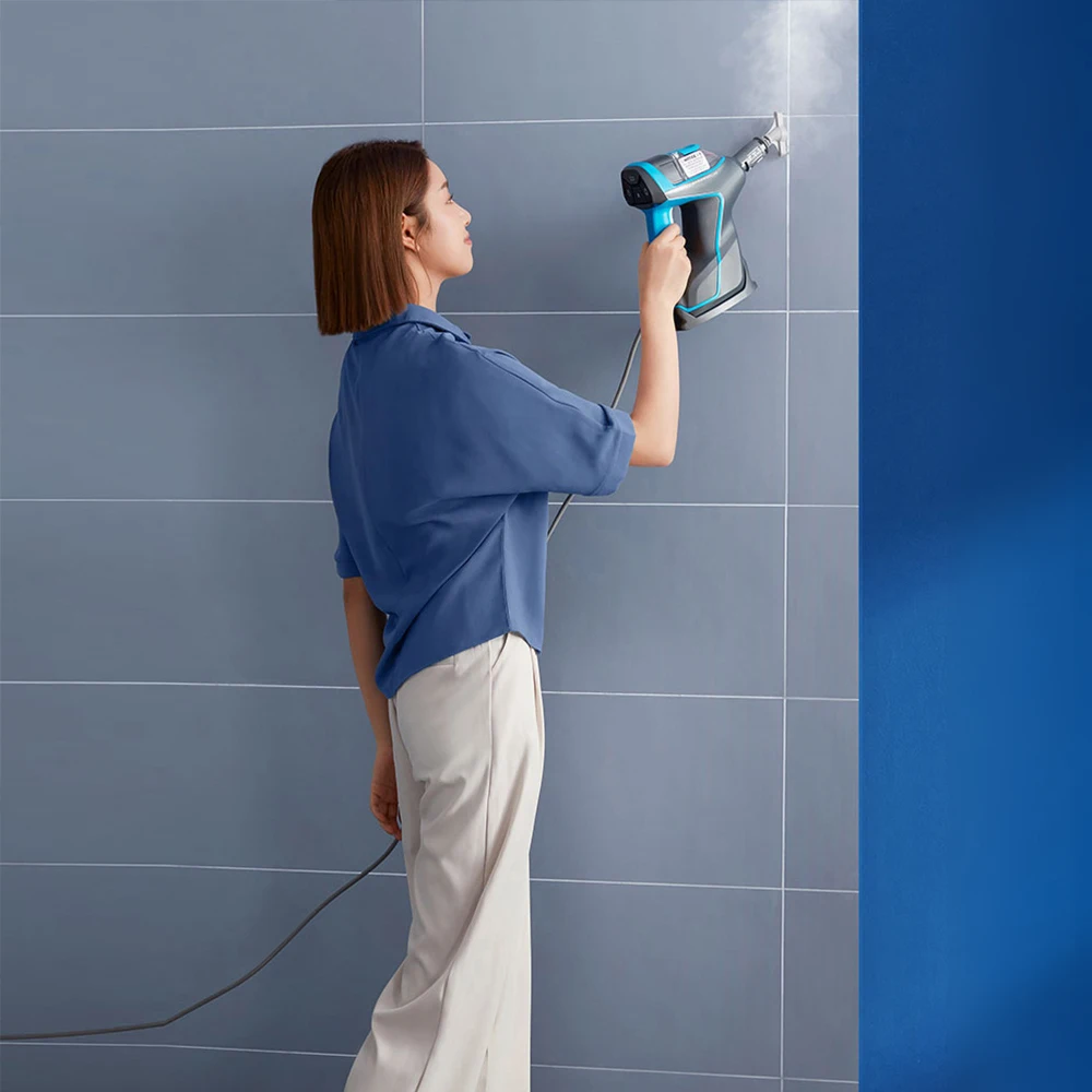 BISSELL Lightweight Multi-function Steam Cleaners 2781Z 1600W For Home Portable Mite removal brush 99.9% sterilization 7.6M Line