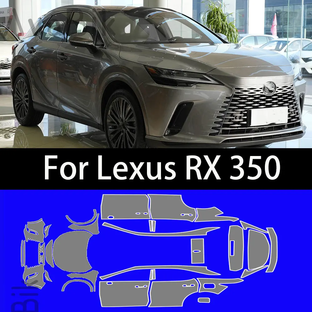 TPU Pre-cutting Scratch Resistant Car Paint Protection Film For lexus rx350 2024 executive PPF Clear Car Sticker Kit