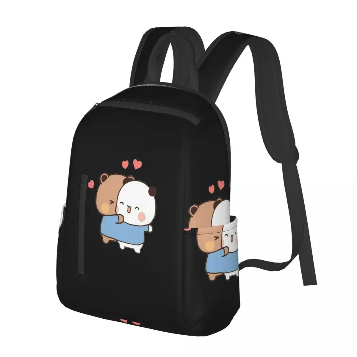 Bear And Panda Bubu Dudu Balloon Student Backpack School Bag Hiking Travel Daypack for Men Women Bookbag Shoulder Bags