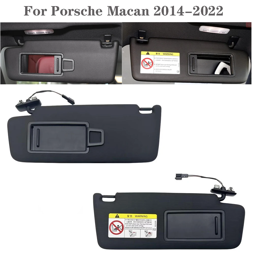

For Porsche Macan 2014-2022 Car Inner Sunvisor Sun Visor Sun Shade with Mirror Light