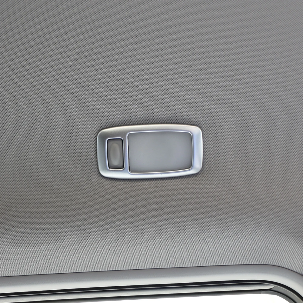 3PCS ABS Reading Light Cover For Nissan Altima Teana 2016 2017 Interior Roof Lamp Decoration Frame Cover Trim Assessoires