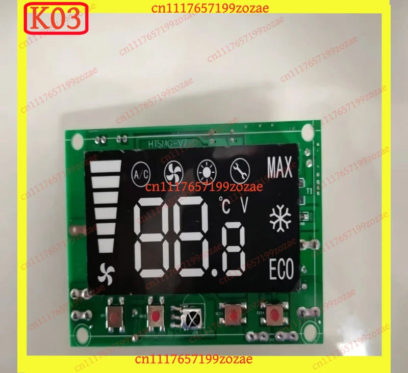 Indoor Unit Control Panel for 12V 24V Parking Air Conditioner Replacement Repair Accessories