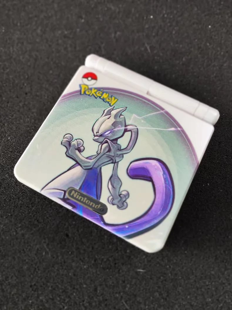 GBA GBASP highlight handheld Pokémon Mewtwo fantasy limited