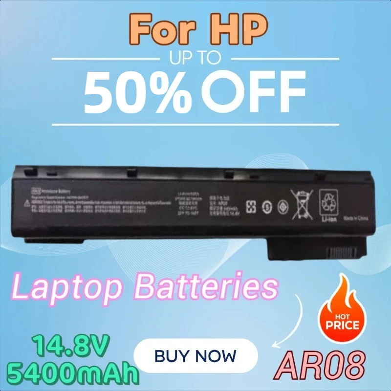 

Для HP ZBOOK 15 17 G1 G2 AR08 AR08XL 708456-001 707614-141 707615-141 HSTNN-IB4H HSTNN-IB4I высококачественный аккумулятор для ноутбука 5400 мАч