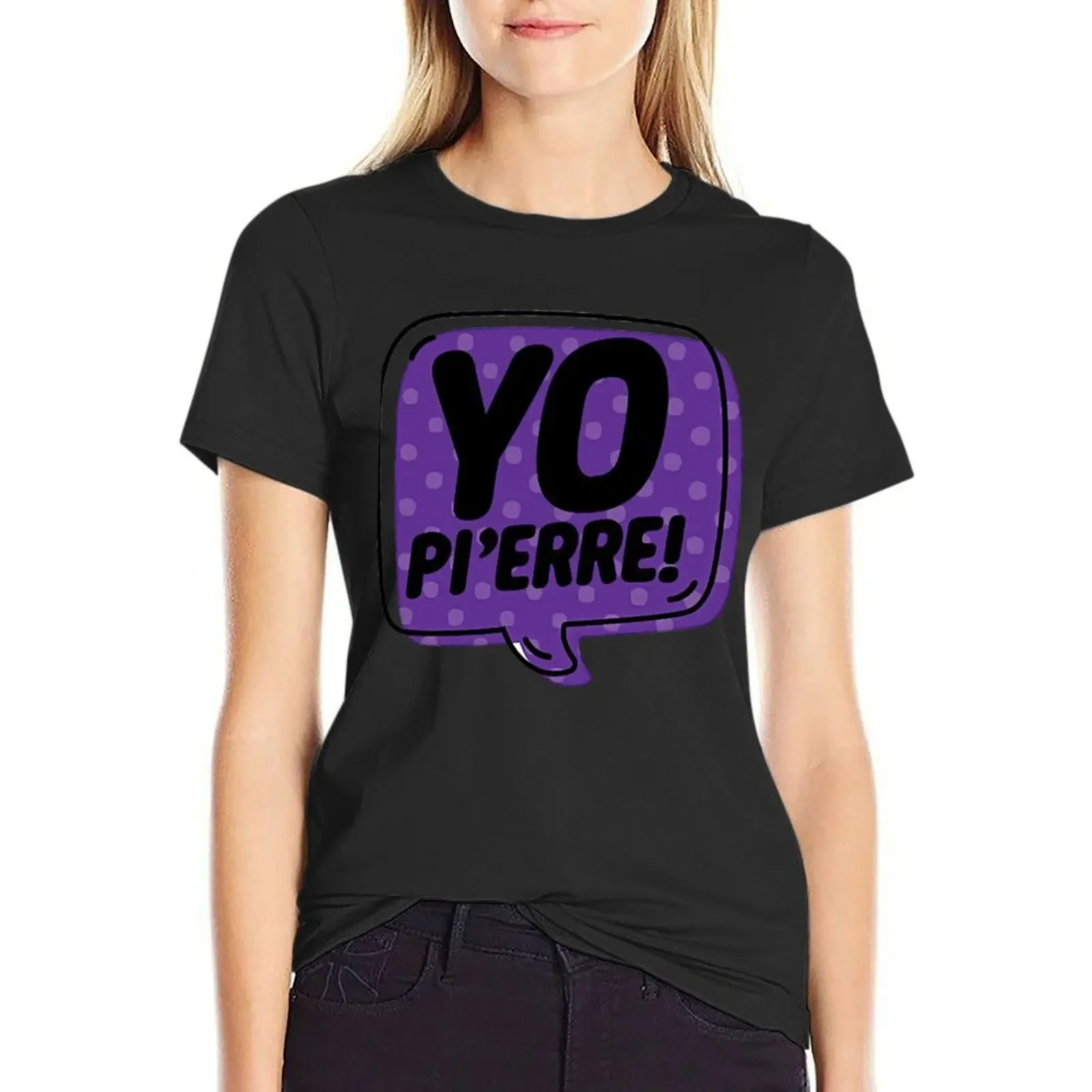 

pierre bourne T-Shirt Blouse summer top hippie clothes cute clothes white t-shirt dress for Women sexy
