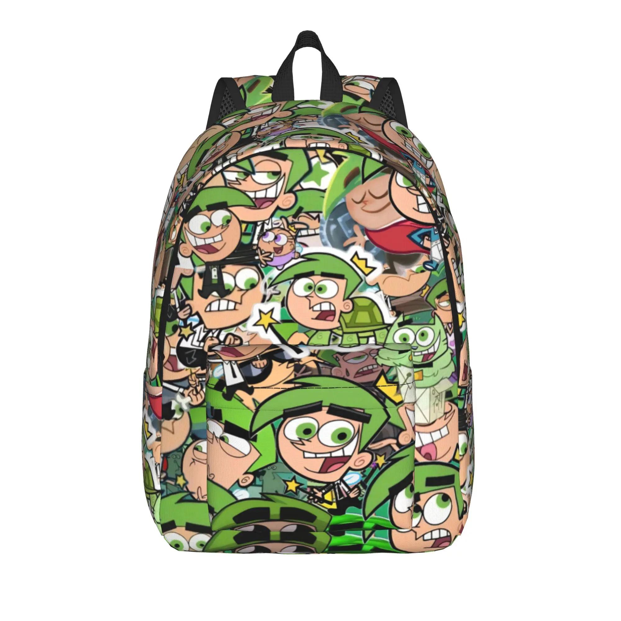Mochila The Fairly OddParents para hombres y mujeres, mochila de moda para escuela secundaria, mochila de negocios, bolso de hombro para ordenador portátil, para exteriores