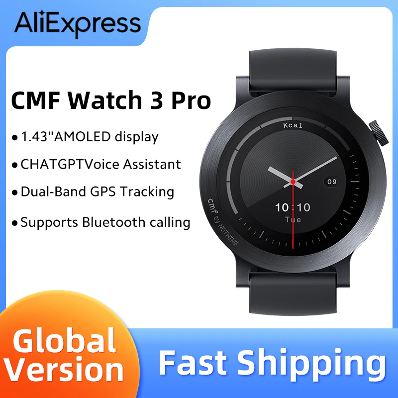 Global Version Nothing CMF Watch 3 Pro 1.43