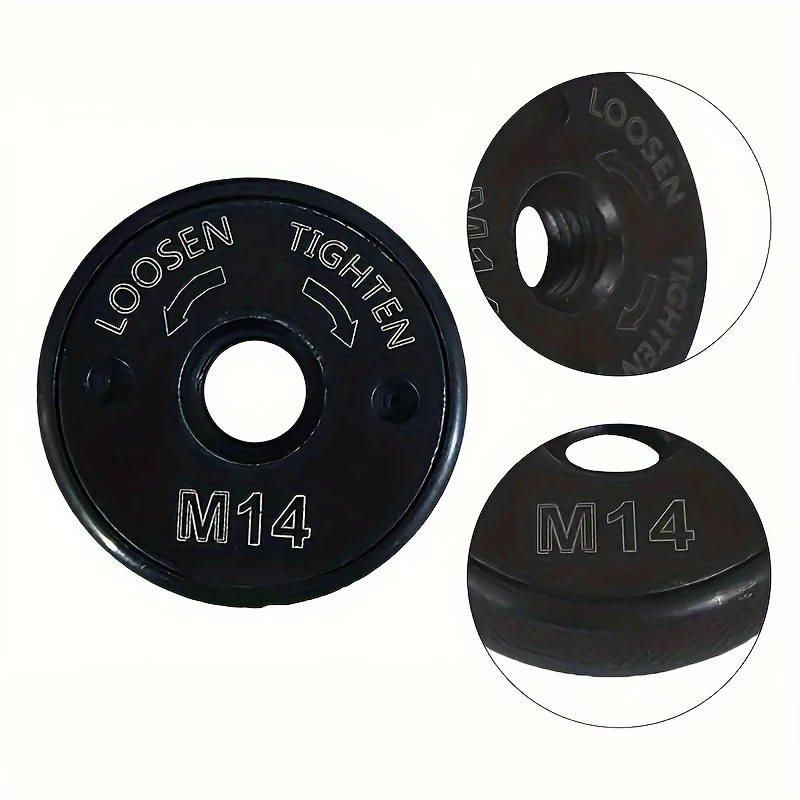 

Flange Lock Nut M14 Universal Angle Grinder Quick Lock Plate, Round Quick Clamp Nut Angle Grinder Plate Accessories