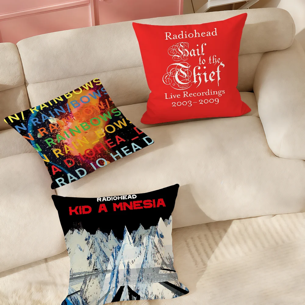 Vintage Rock Band R-radiohead Pillow Case Suitable For Bedro
