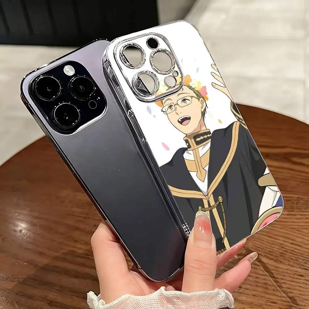 

Amine Beyond Journey's End h-Heiter Phone Case For iPhone 17 16 15 14 13 12 11 Mini Pro Max Plus Transparent Cover