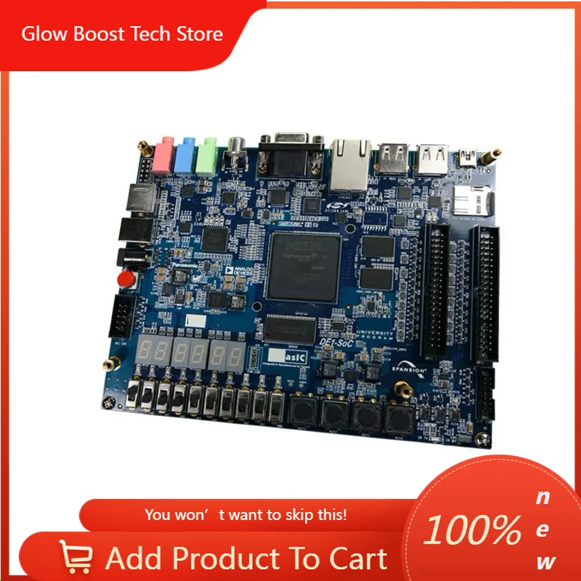 

NYFPGA Development Board for Altera CycloneV 5CSEMA5F31C6 DE1-SoC, ARM and FPGA Hybrid Architecture Hardware Platform for Learni