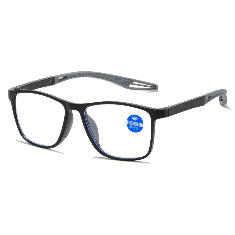 1 Stück Lesebrille für Männer und Frauen, Anti-Blaulicht-Sportbrille, Modische Presbyopie-Gläser, Vintage-Stil, +4,0 bis +1,0 Dioptrien