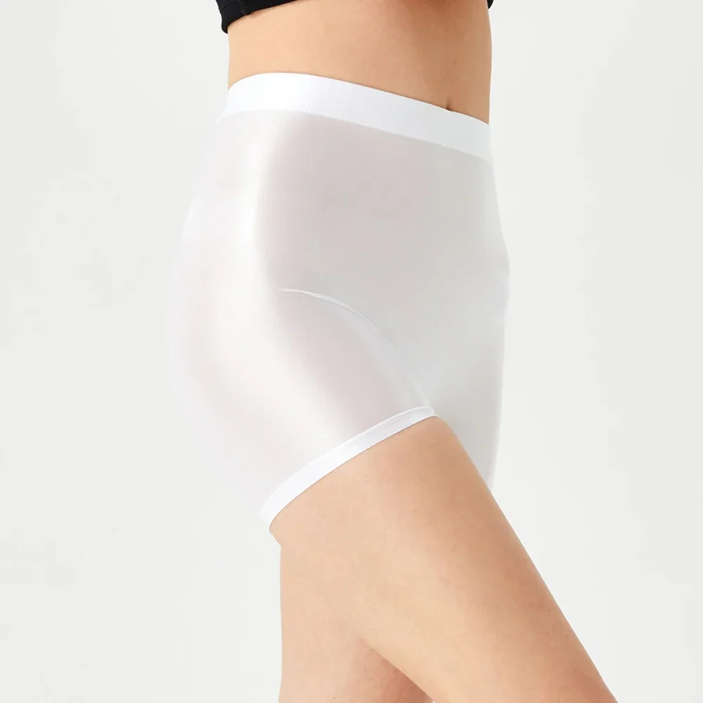 Pantalones cortos brillantes para mujer, Shorts femeninos de secado rápido, alta elasticidad, transpirabilidad, gimnasio, correr, entrenamiento,