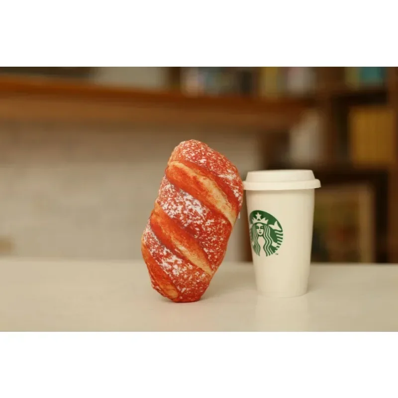 

Bread Design Plush Throw Cushion Soft Washable Removable Pillow Kids Room Gift Stuffed Toy Home Decorative
