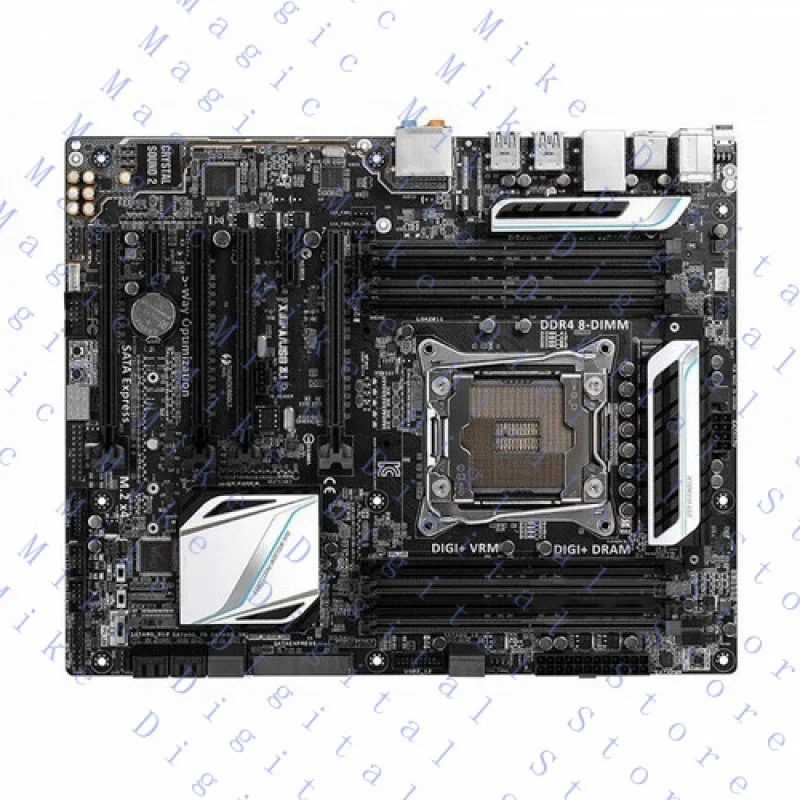 UU  FOR ASUS X99-A/USB3.1 LGA 2011-V3 Intel X99 SATA3 USB3.1 RJ-45 Motherboard With I/O