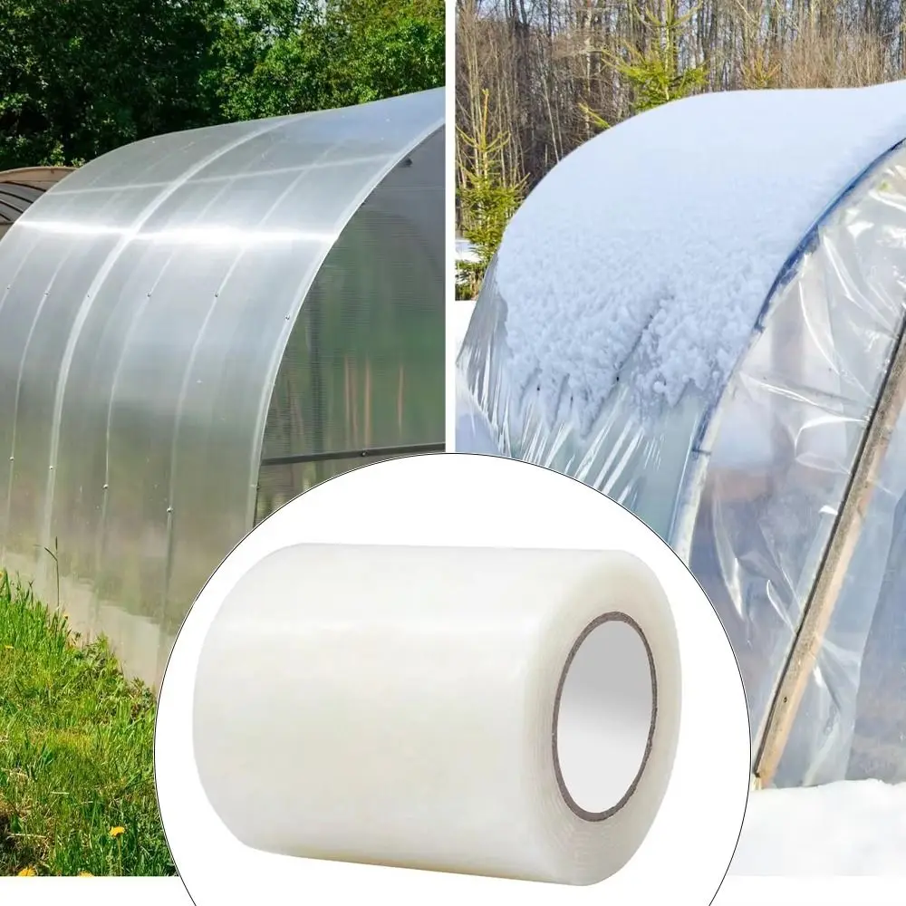 Neues UV-beständiges Film-Reparaturband, starke Haftung, transparentes Kunststofffolienband, Naht, Gartenfolien-Reparaturkleber