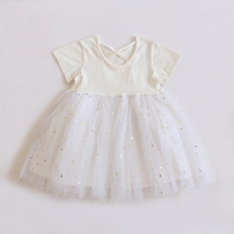 Princess Girl Dress Summer Toddler Dress For 0-3Yrs Toddler Baby Girl Birthday Party Dress Newborn Clothes For Girl