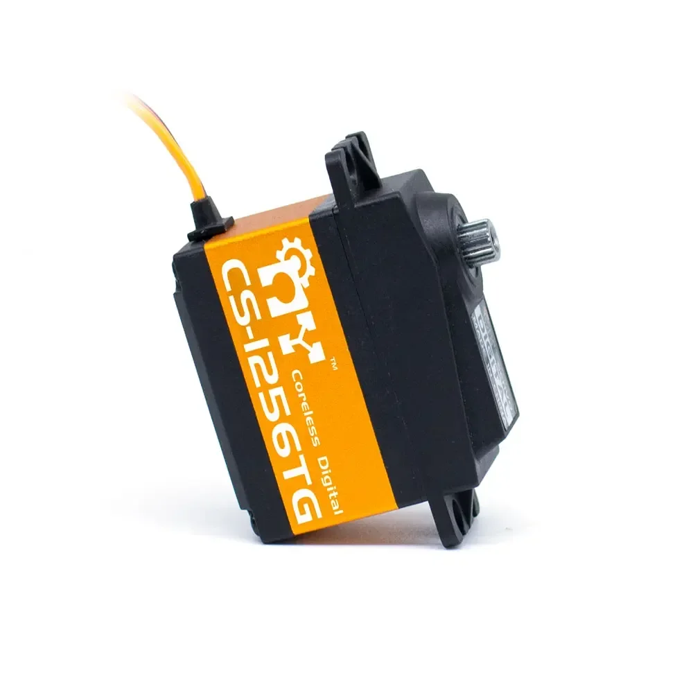 Meu servo CS-1256TG coreless servo 0.15s 20kg alto torque titânio engrenagem direção digital padrão para 1/8 1/10 rc peças de carro