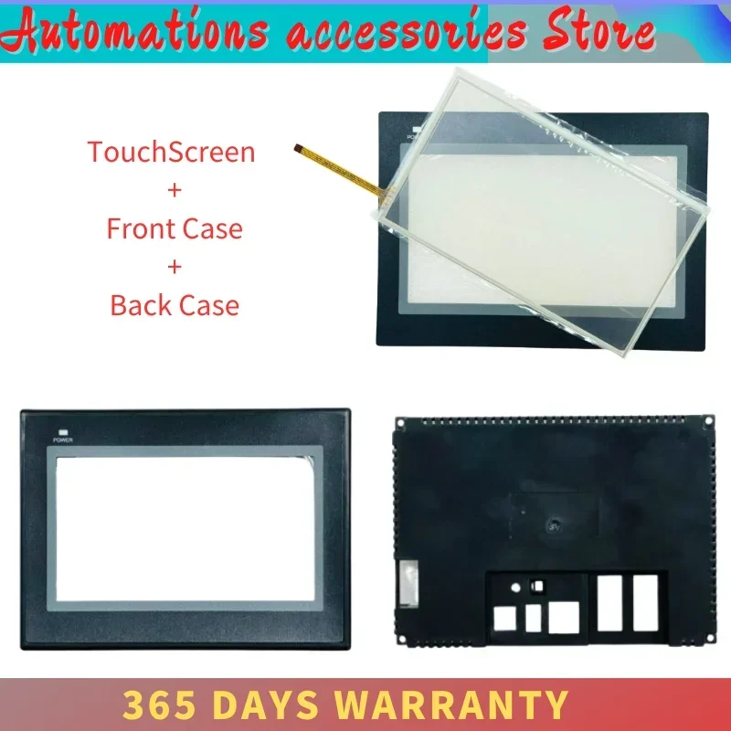 New for NB7W-TW00B NB7W-TW01B NB7W-TW10B NB7W-TW11B Touch Screen Glass with Overlay Film Plastic Case Housing  Cover Shell