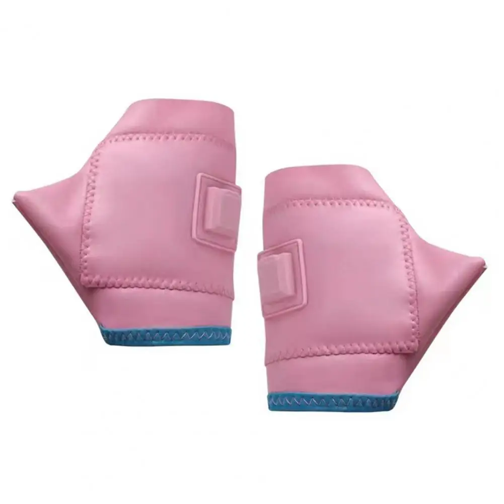 Thermal Gloves 1 Pair Soft Overheat Protection 5V/0.5A Half Finger Electric Heating Gloves for Office