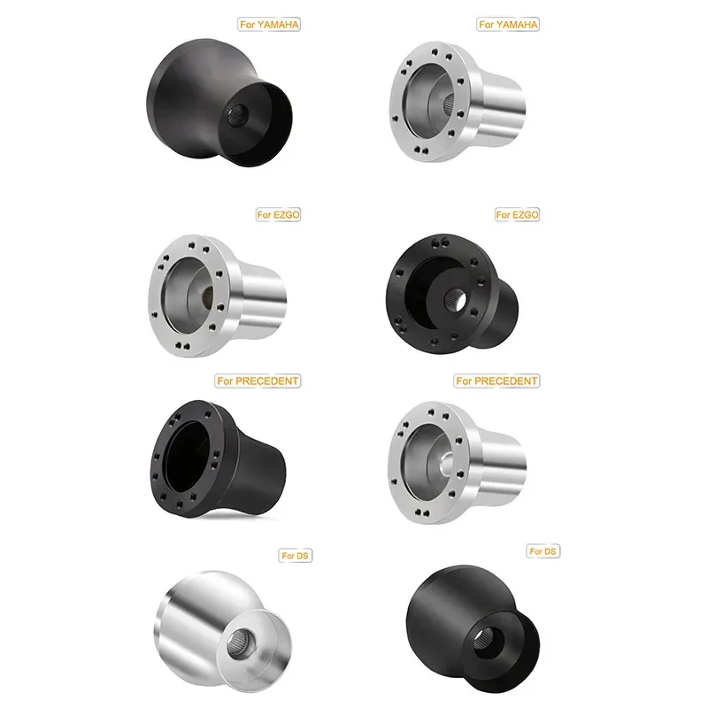 Golf Cart Steering Wheel Hub Adapter 5/6 Holes Steering Wheel Adapter for Club Car DS Precedent EZGO YAMAHA Golf Car Accessories