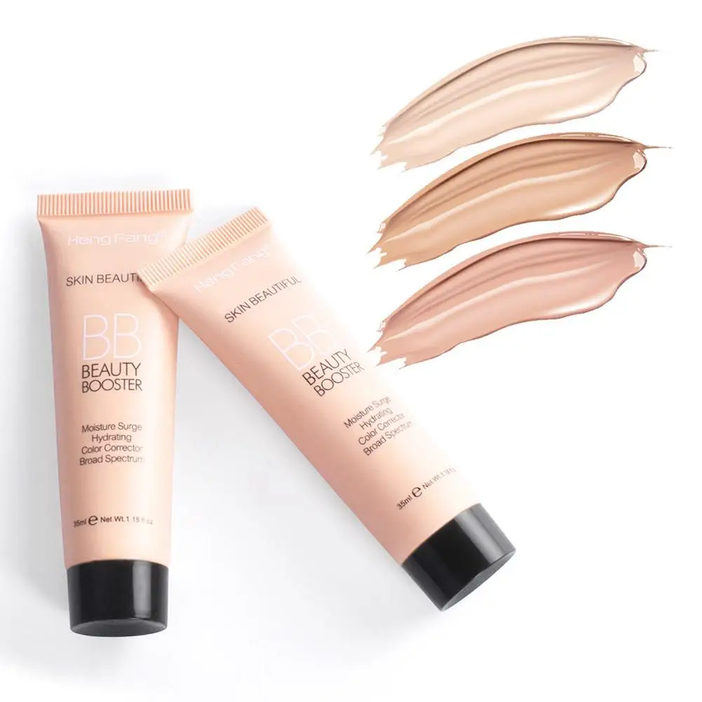 

BB Cream Brighten Even Skin Tone Liquid Foundation Moisturizing Concel Base Blemishes Pores Makeup Hydrating Concealer Cove G5Q2