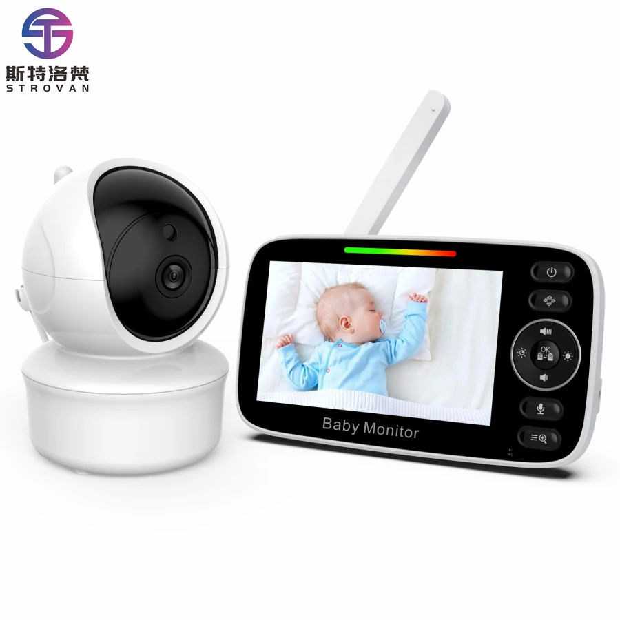 New 4.3 Inch 2.4GHz 960P Video Baby  Two-Way Audio Long Range Wireless Infrared Night Vision Camera