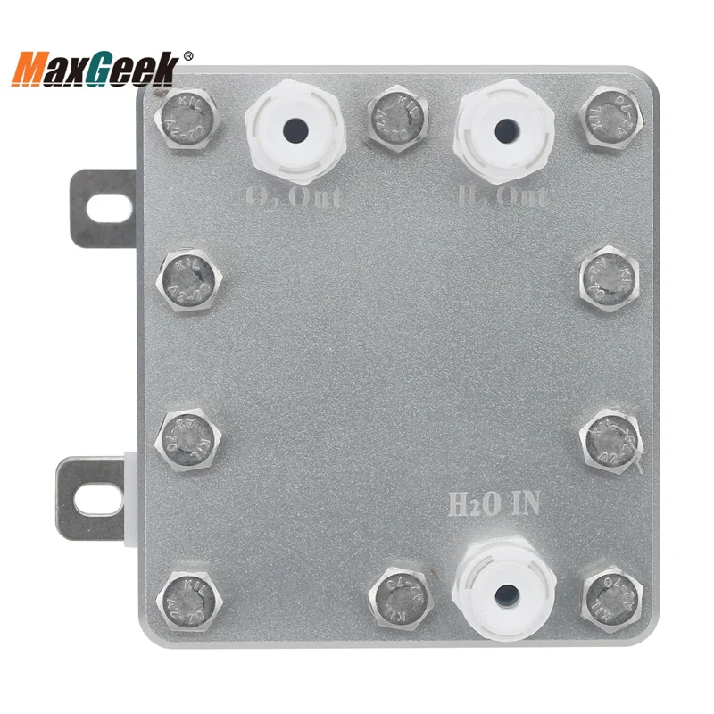 Maxgeek HB4E15-0PDXSXSS 2000ML/min PEM Electrolyzer Hydrogen Electrolyzer for Hydrogen Rich Water Generator