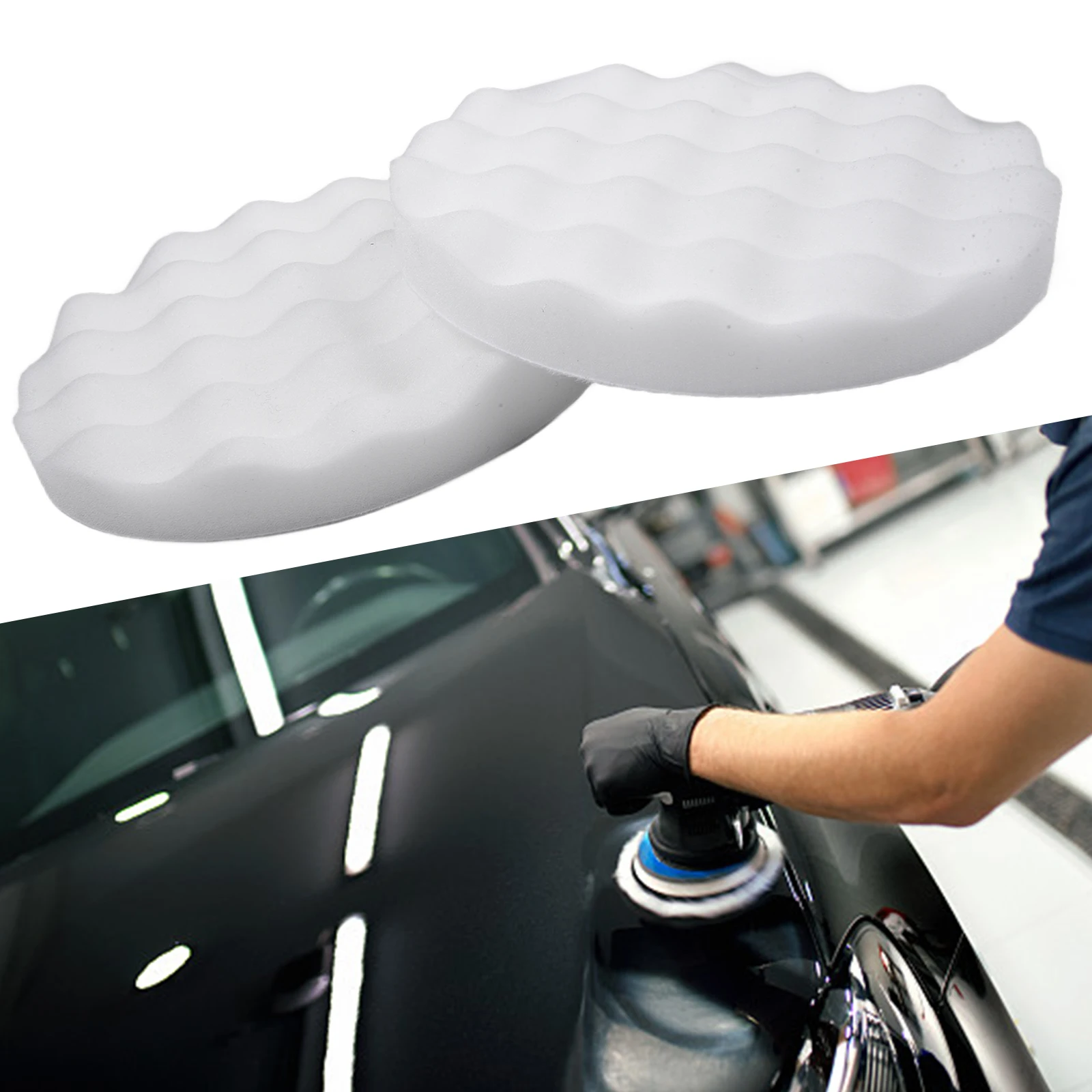 05725 Polishing Pad Accessories Decor Decoration Polishing Practical Round Supplies Tools Eliminates Scratches