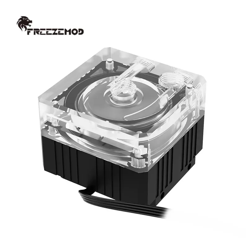 FREEZEMOD PC Slim ปั๊มน้ํา 44 มม. ความสูง 3.5M Lift 550L/H, ABS หรืออลูมิเนียม Aromor อุปกรณ์เสริม PU-SZM4